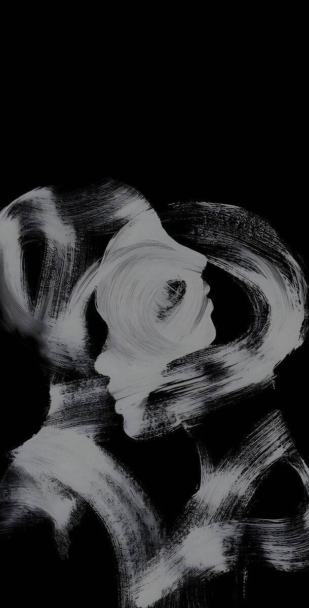 Picture for Sad Silhorette Pfp Profile in Black and White