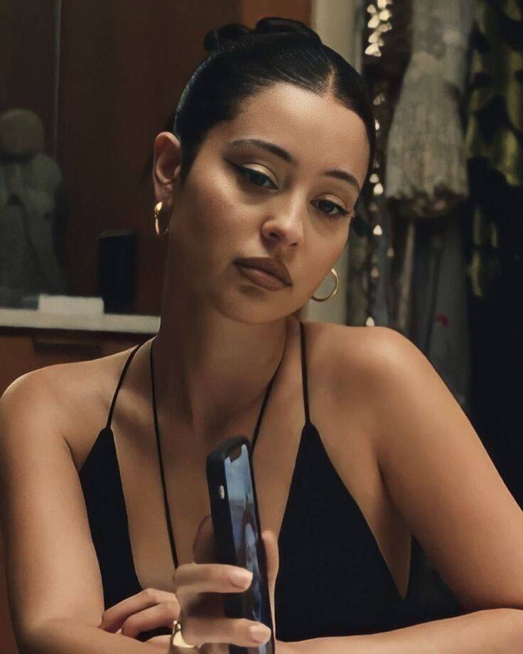 Picture for Sad Pfp Profile of Woman with Pensive Look