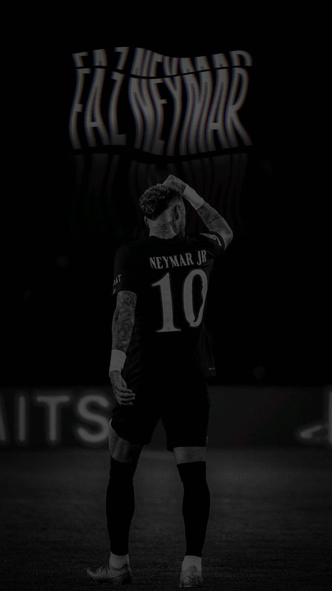 Foto do Neymar para Perfil em Preto e Branco