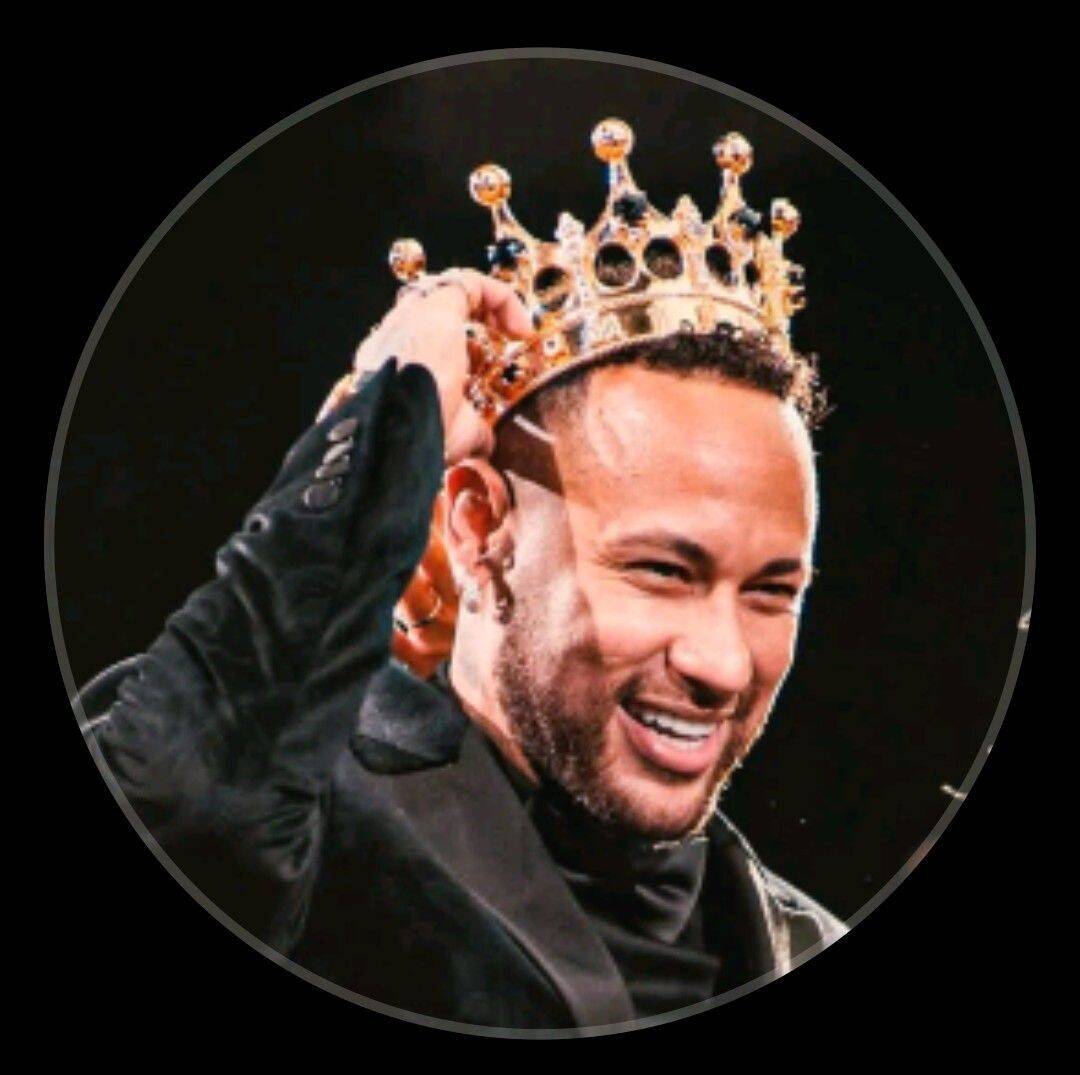 Foto de Neymar para Perfil Com Coroa