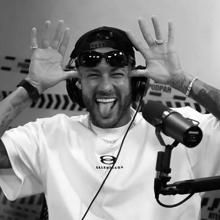 Foto do Neymar para Perfil Sorrindo e se Divertindo