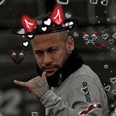 Foto de Neymar para perfil con divertidos efectos