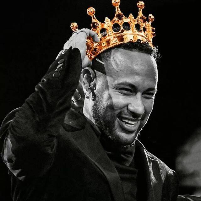 Foto de Neymar para Perfil Com Coroa