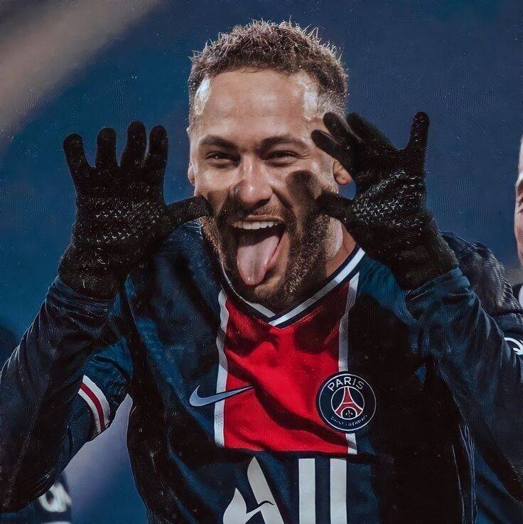 Foto de Neymar para Perfil Celebrando un gol del Paris Saint Germain
