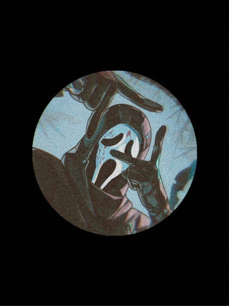 Foto de perfil para Instagram estilo Scream