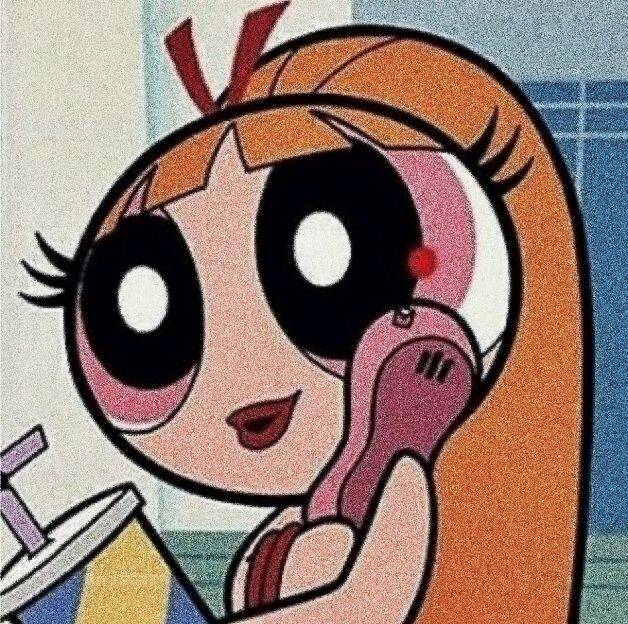 Pfp Profile Picture for Instagram of Mighty Girl Cartoon Style