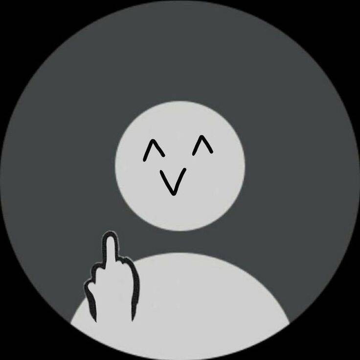 Divertida foto de perfil de Instagram con dibujo divertido