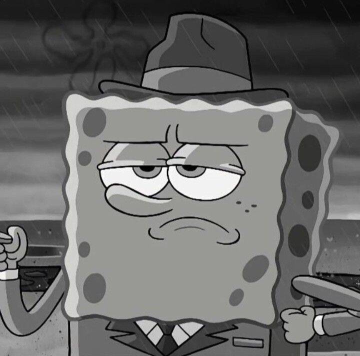 Foto de Perfil do Whatsapp do Bob Esponja Estilo Detetive