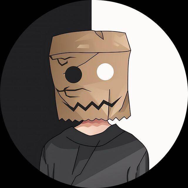 Foto de Perfil do Whatsapp Masculina com Saco de Papel