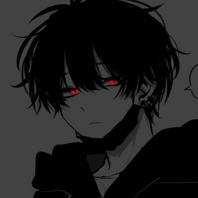 Stylish for men Pfp Profile Picture with Red Eyes