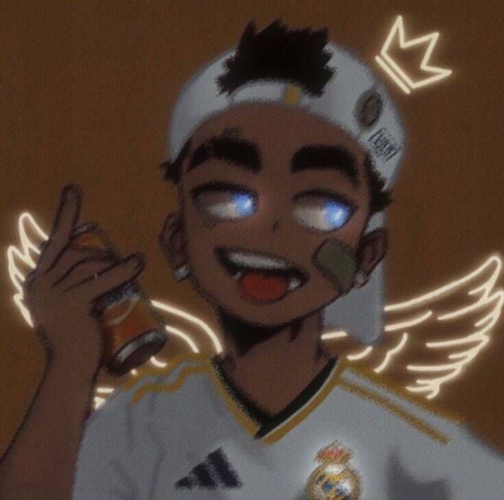 Stylish for men Pfp Profile Picture of Boy in Real Madrid Shirt