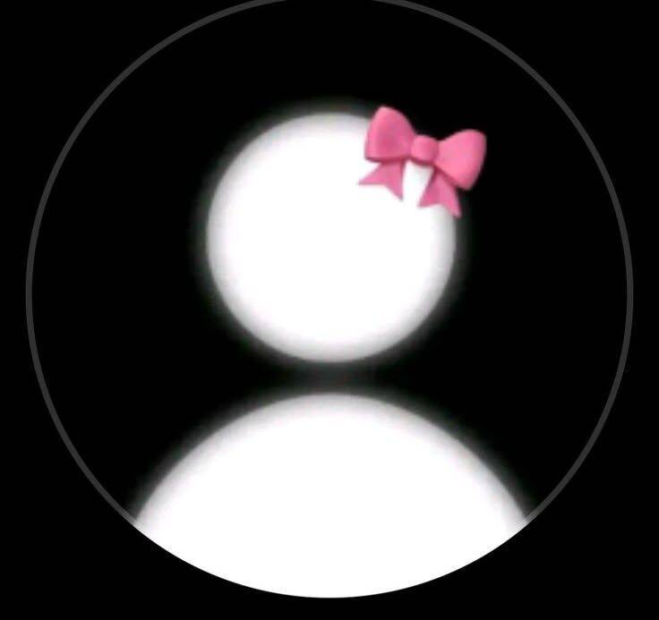 Foto de Perfil do Whatsapp Feminina com Laço Rosa