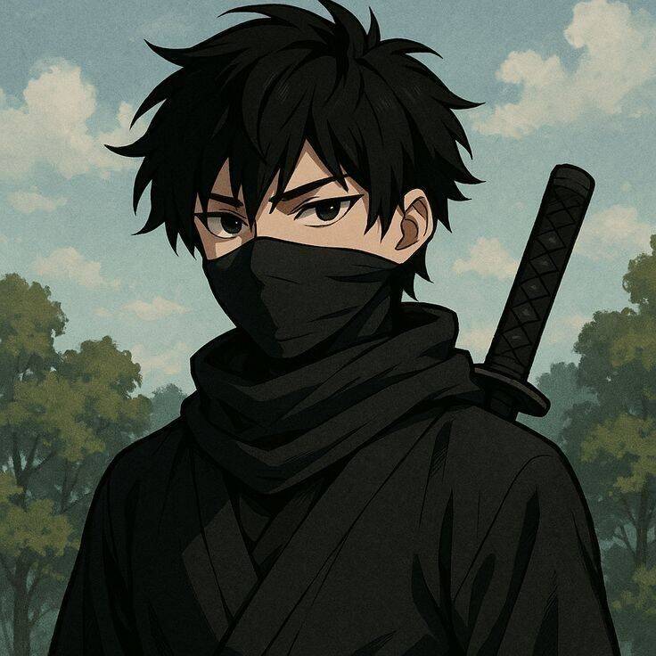 Foto de Perfil Masculino de Ninja Estiloso