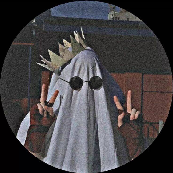 Foto de Perfil do Whatsapp Engraçada de Fantasma com Óculos