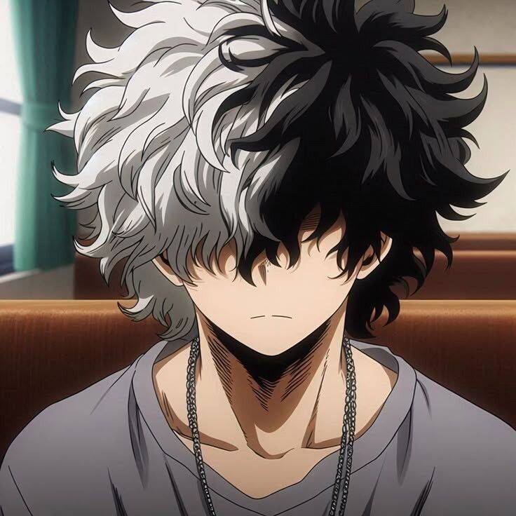 Foto de Perfil Masculino de Anime com Cabelo Estiloso