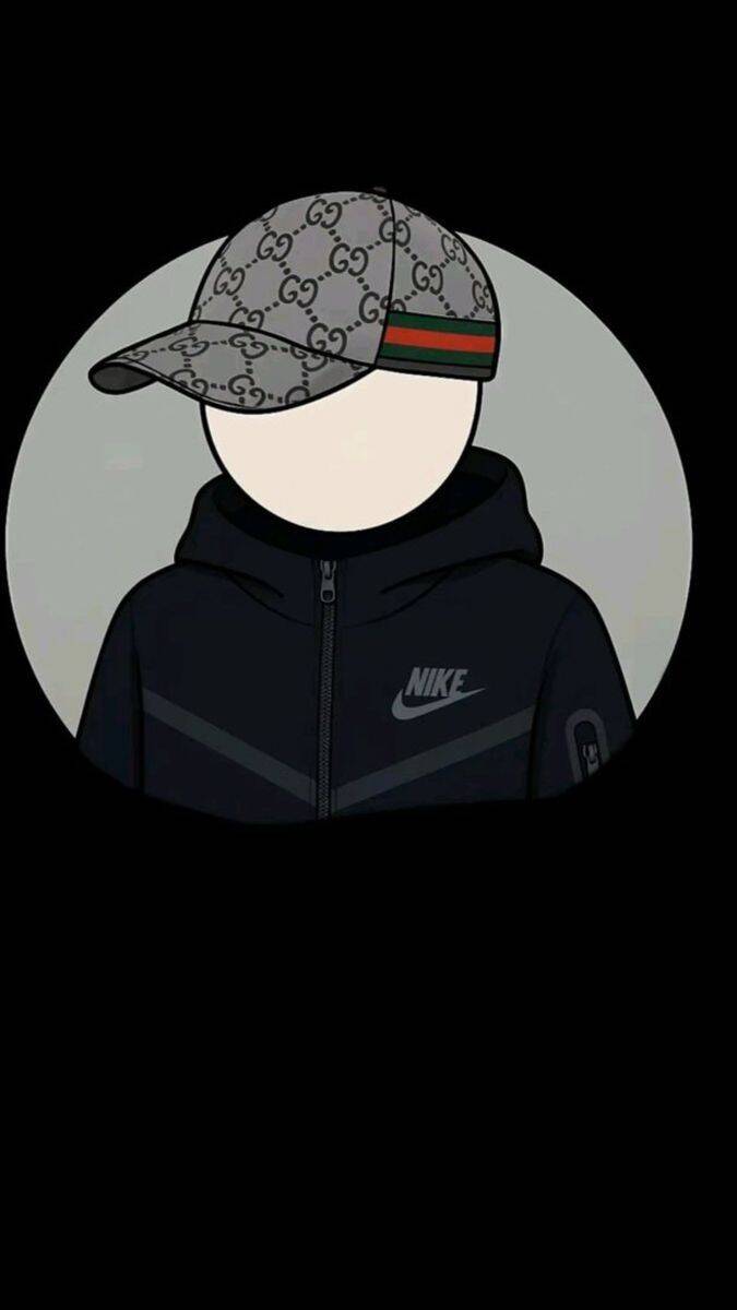 Foto de Perfil Masculino Estilosa com Boné Gucci