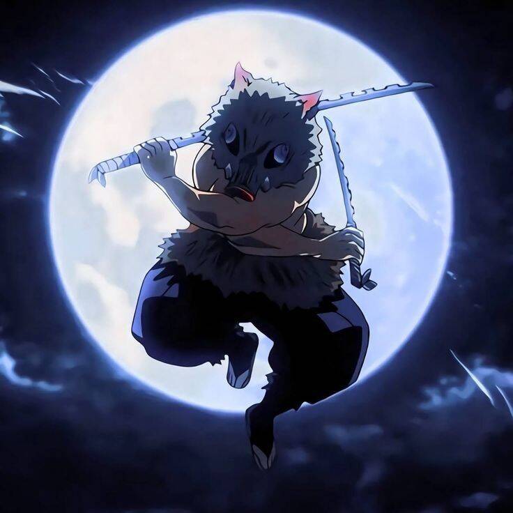 Anime Picture for Pfp Profile Inosuke with Swords