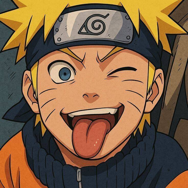 Foto de anime para perfil Naruto intermitente