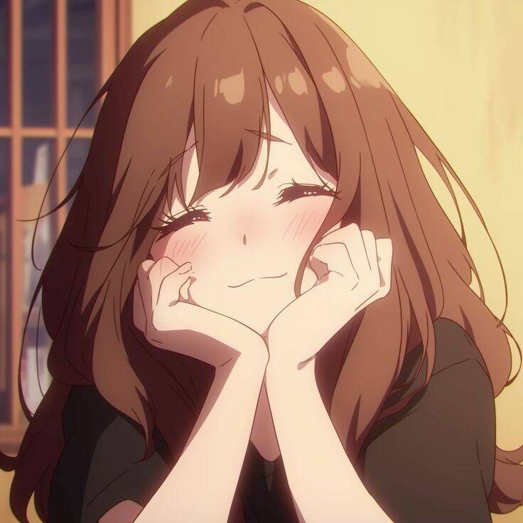 Foto de Anime para Perfil Garota Sorridente