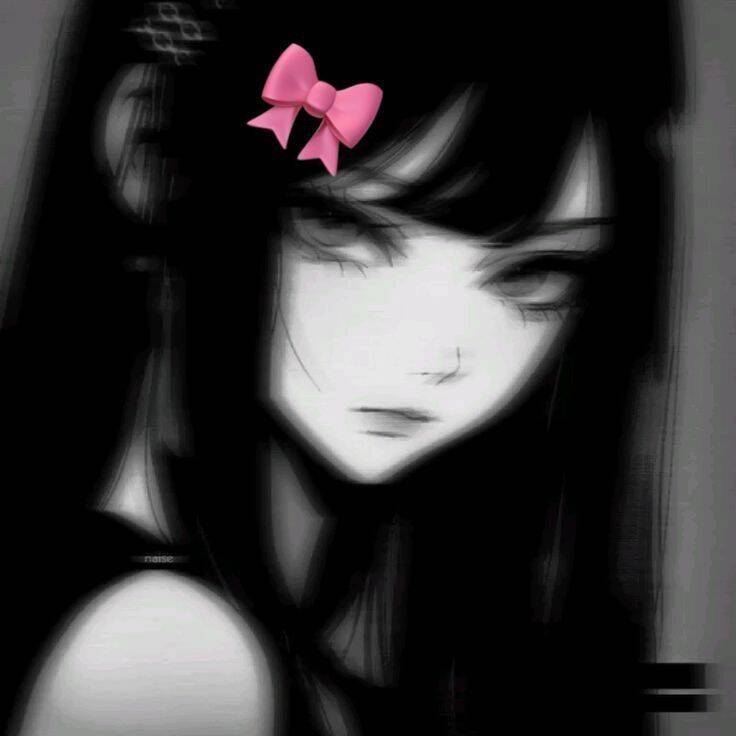 Foto de perfil de anime Chica con lazo rosa