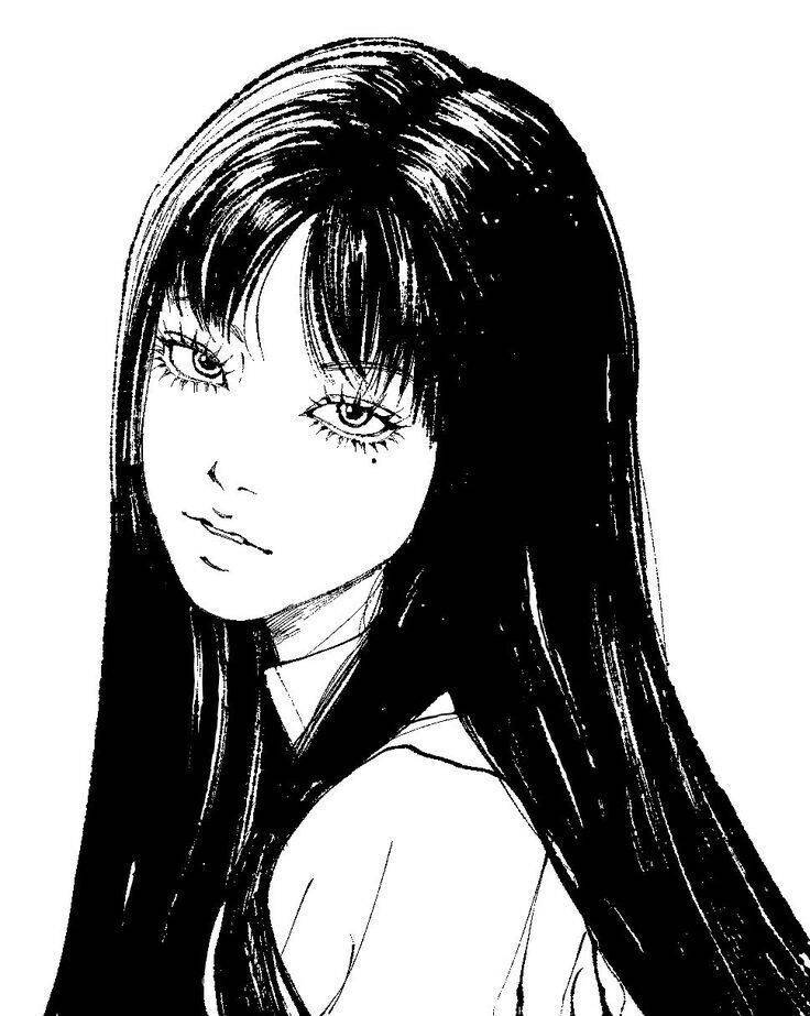 Foto de anime para chica de perfil con cabello largo