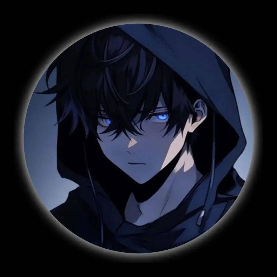 Foto de anime para perfil de personaje misterioso encapuchado