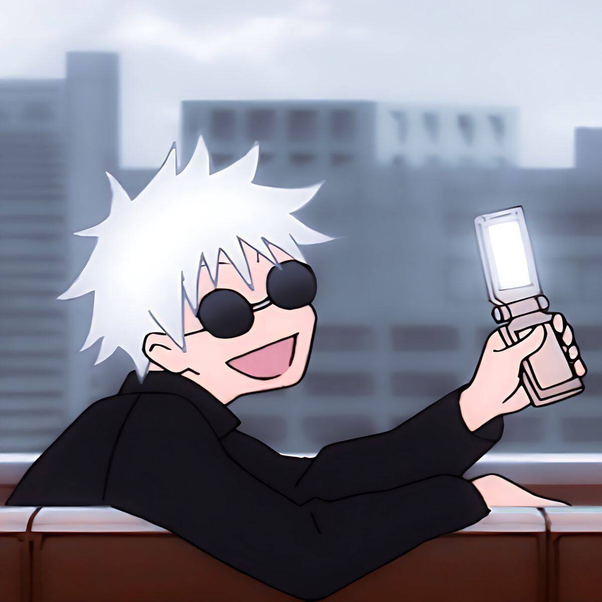 Foto de anime para perfil de personaje genial con gafas