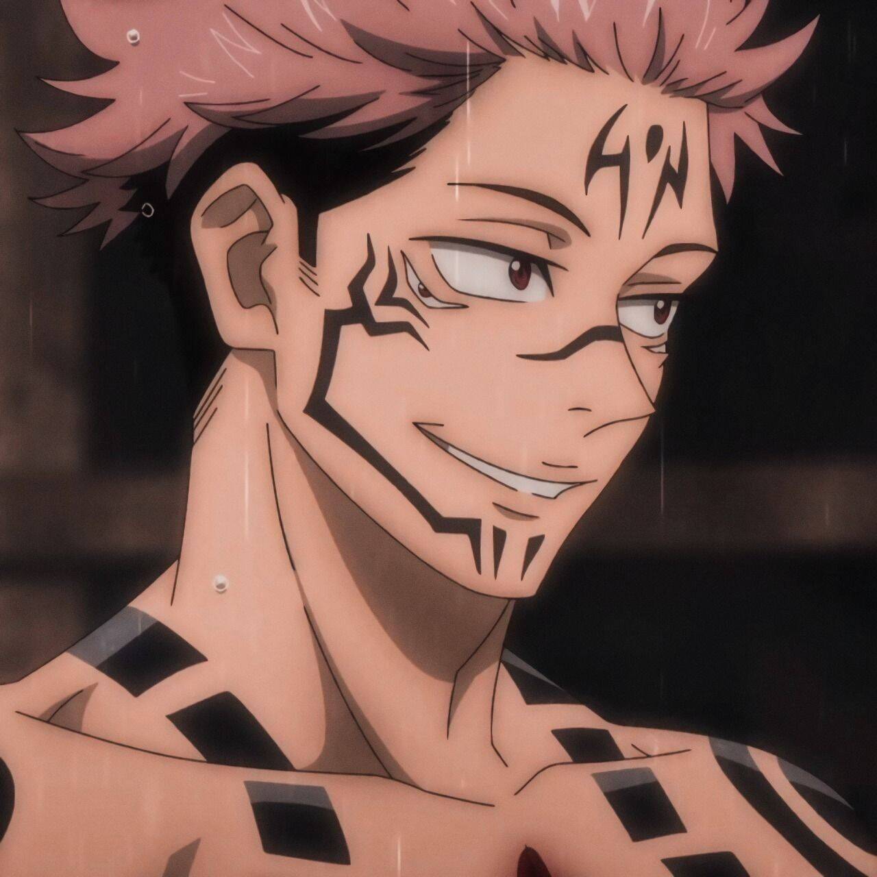 Foto de anime para el perfil sonriente de Itadori Yuji