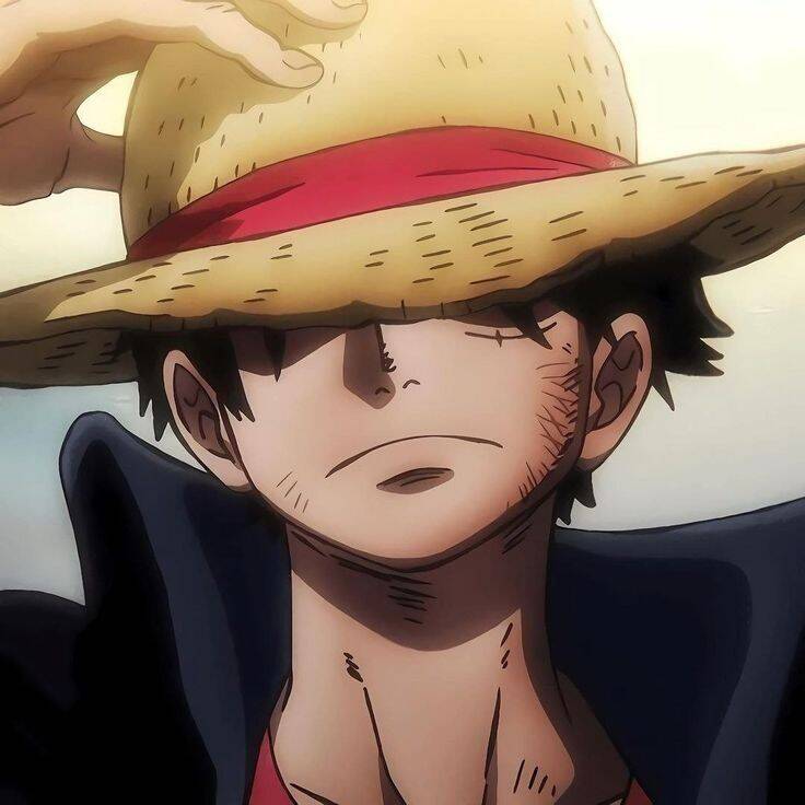 Foto de anime para el perfil de Luffy Sombrero de Paja