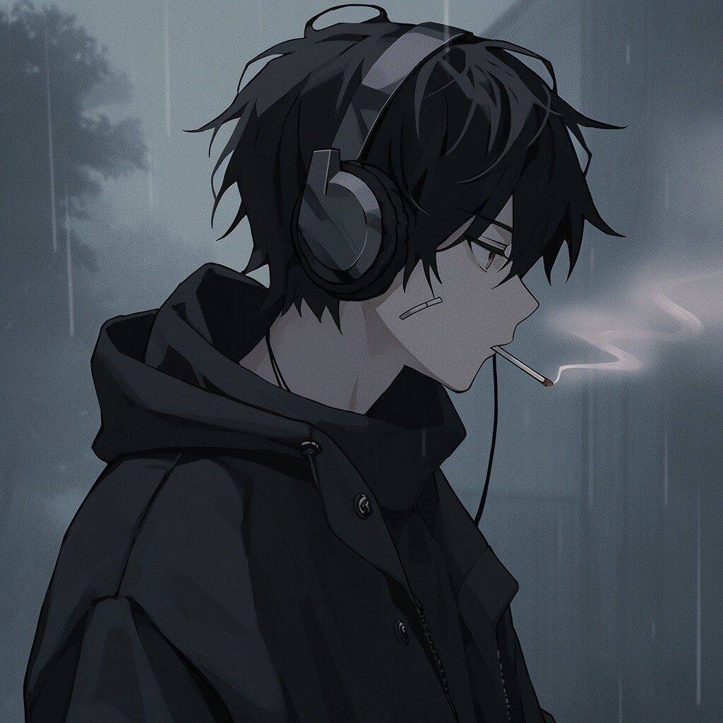 Foto de perfil para Discord estilo anime oscuro