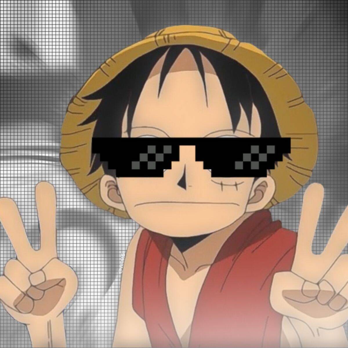 Imagen de perfil para anime divertido con gafas Discord