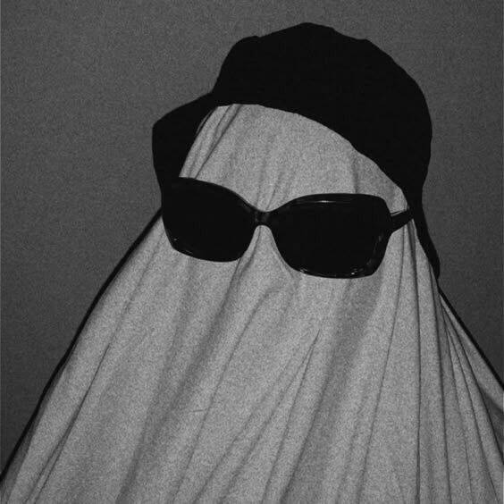Foto de Perfil para Discord Fantasma Engraçado com Óculos