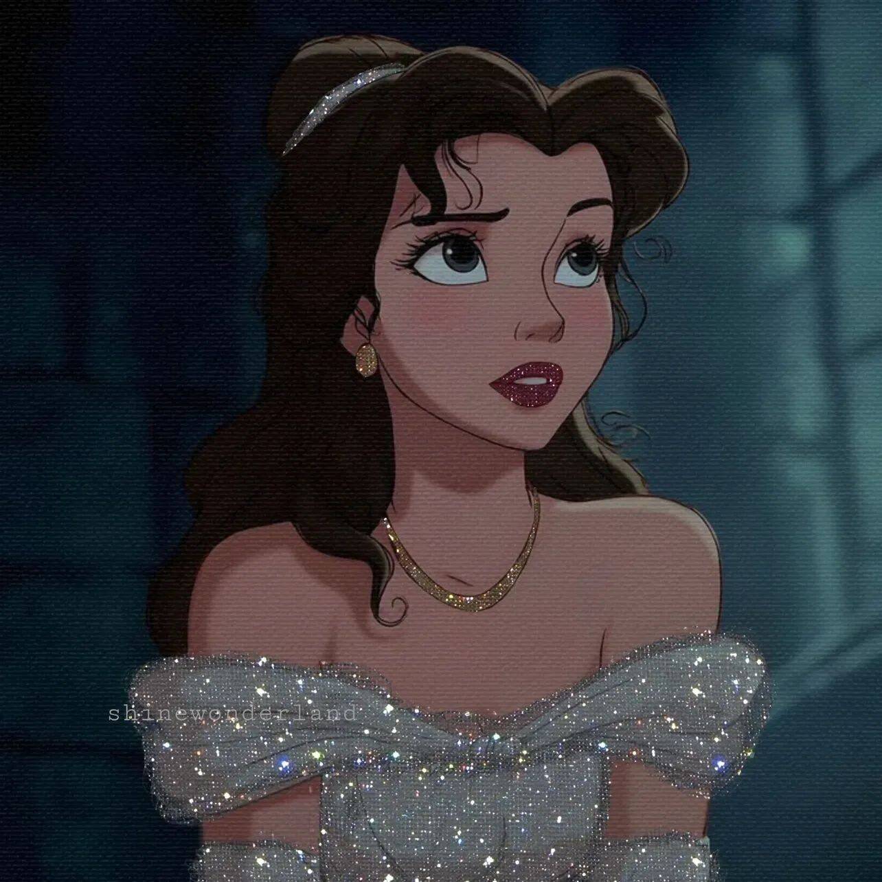 Foto de Perfil para Instagram Feminino de Princesa Desenho