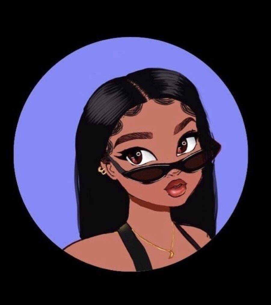 Imagen de perfil de Whatsapp femenina con gafas de sol