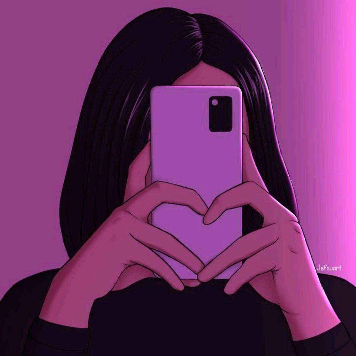 Fefor men Whatsapp Pfp Profile Image with Cell Phone
