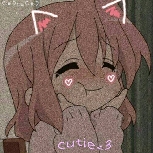 Foto Para Perfil Bonita e Fofa de Menina Anime com Orelhinhas