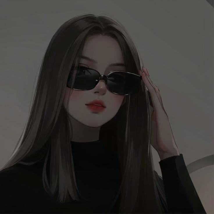 Foto Para Perfil Bonita e Fofa com Óculos Escuros Estilo Moderno