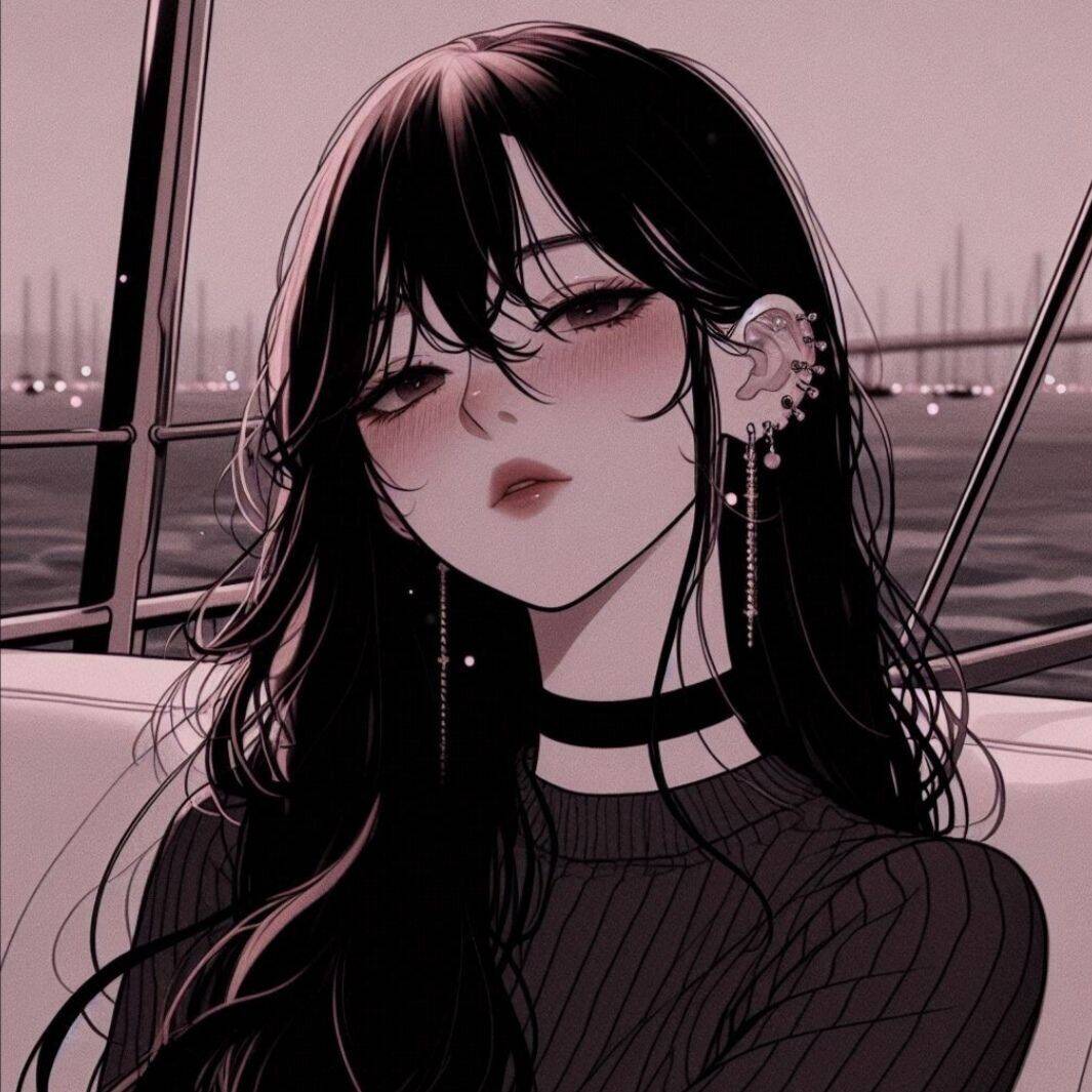 Foto Para Perfil Bonita e Fofa Estilo Aesthetic com Cabelo Longo