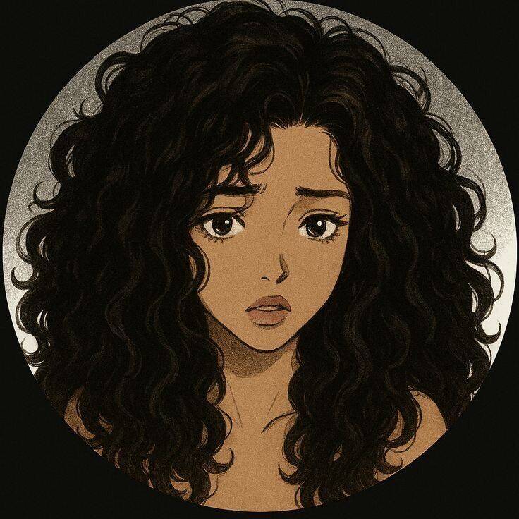 Imagem Para Perfil do WhatsApp Feminina com Cabelo Cacheado