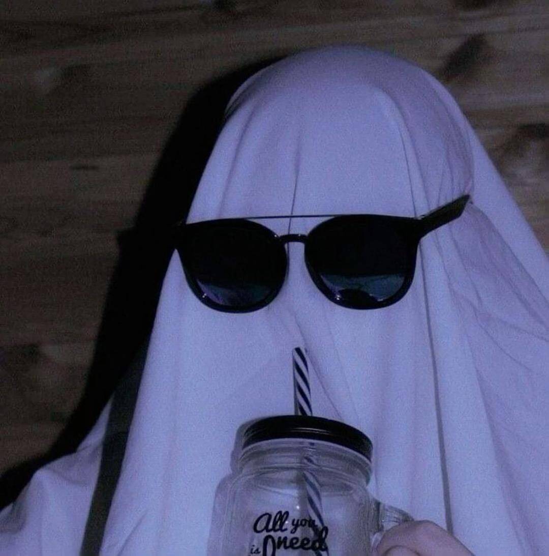 Photo de profil WhatsApp de fantôme drôle