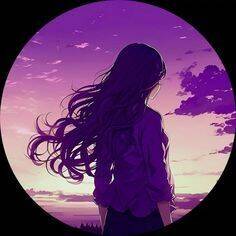 Image de profil WhatsApp Femme avec fond coloré