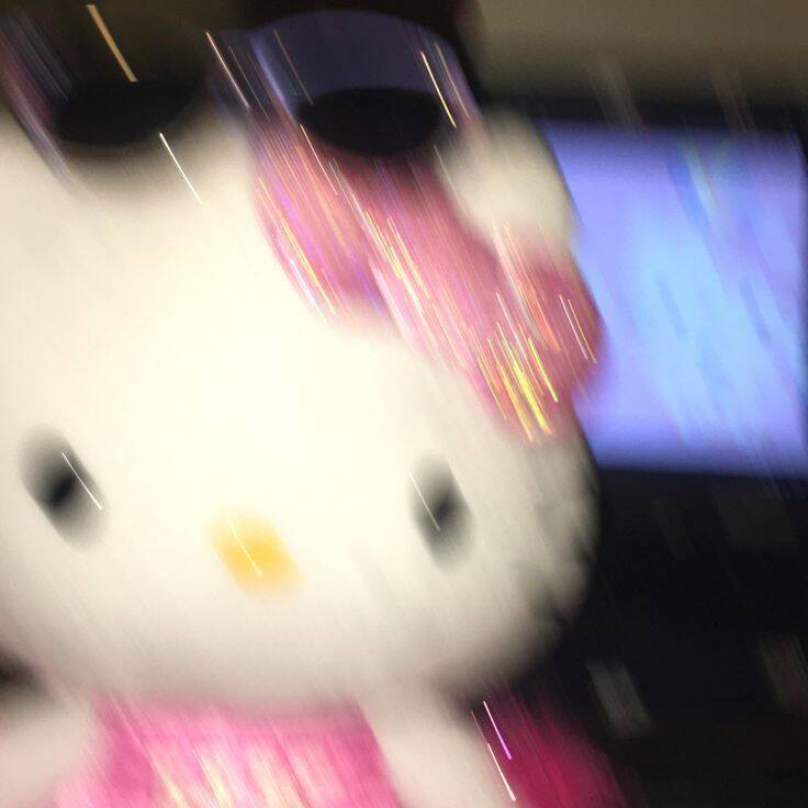 Pfp Profile Picture of Hello Kitty Fun with Sunglasses
