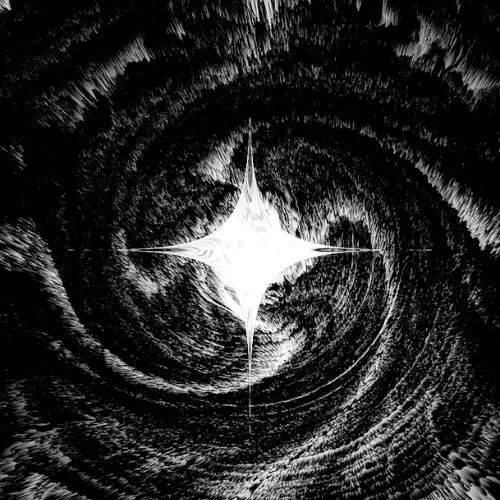 Foto de Perfil Preta com Efeito Espiral e Luz