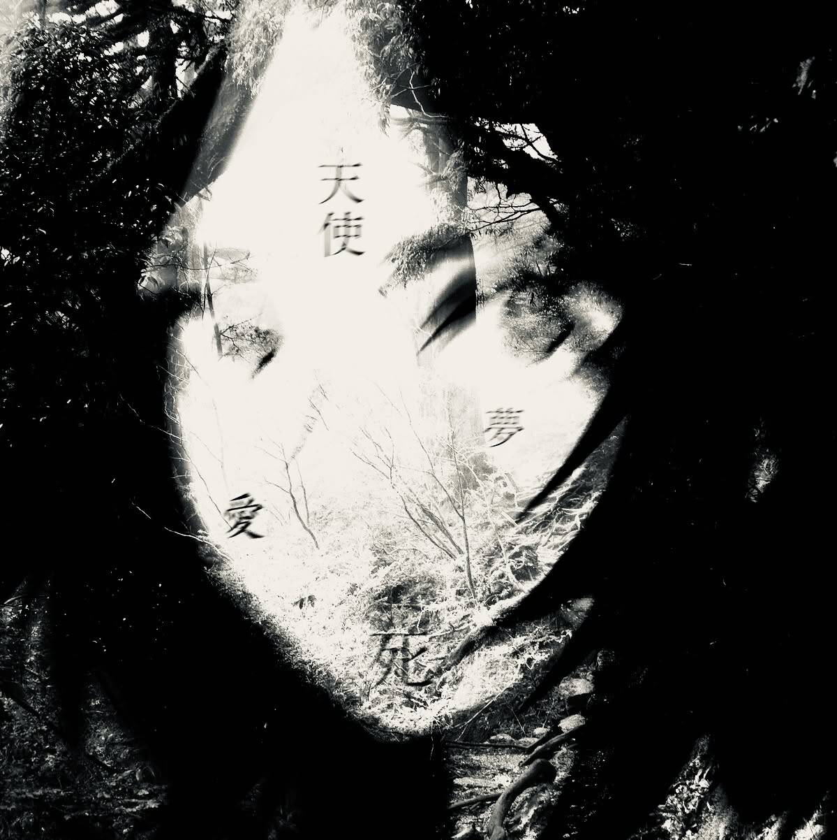 Foto de Perfil Preta com Efeitos Artísticos e Letras
