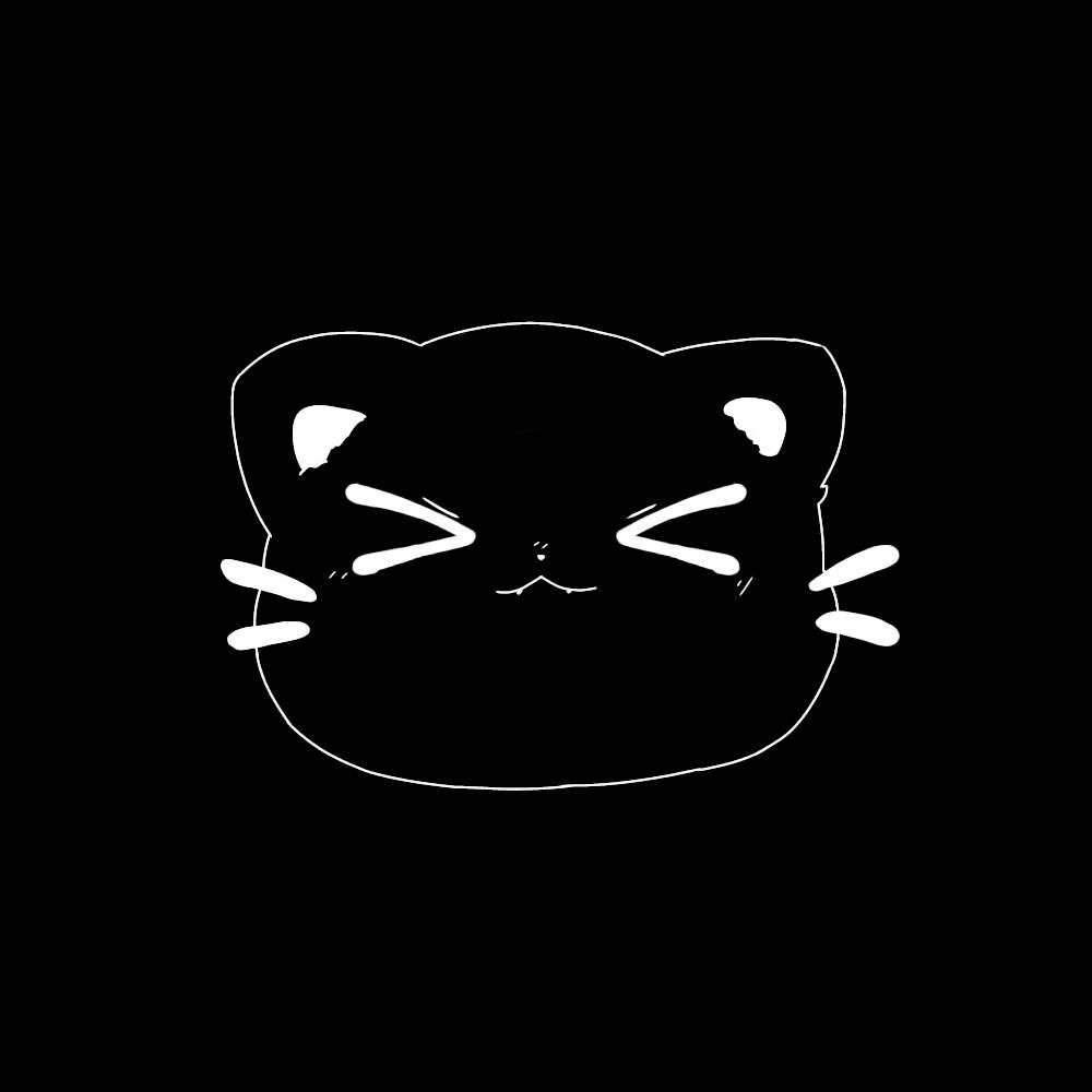 Foto de Perfil Preta de Gato Fofo