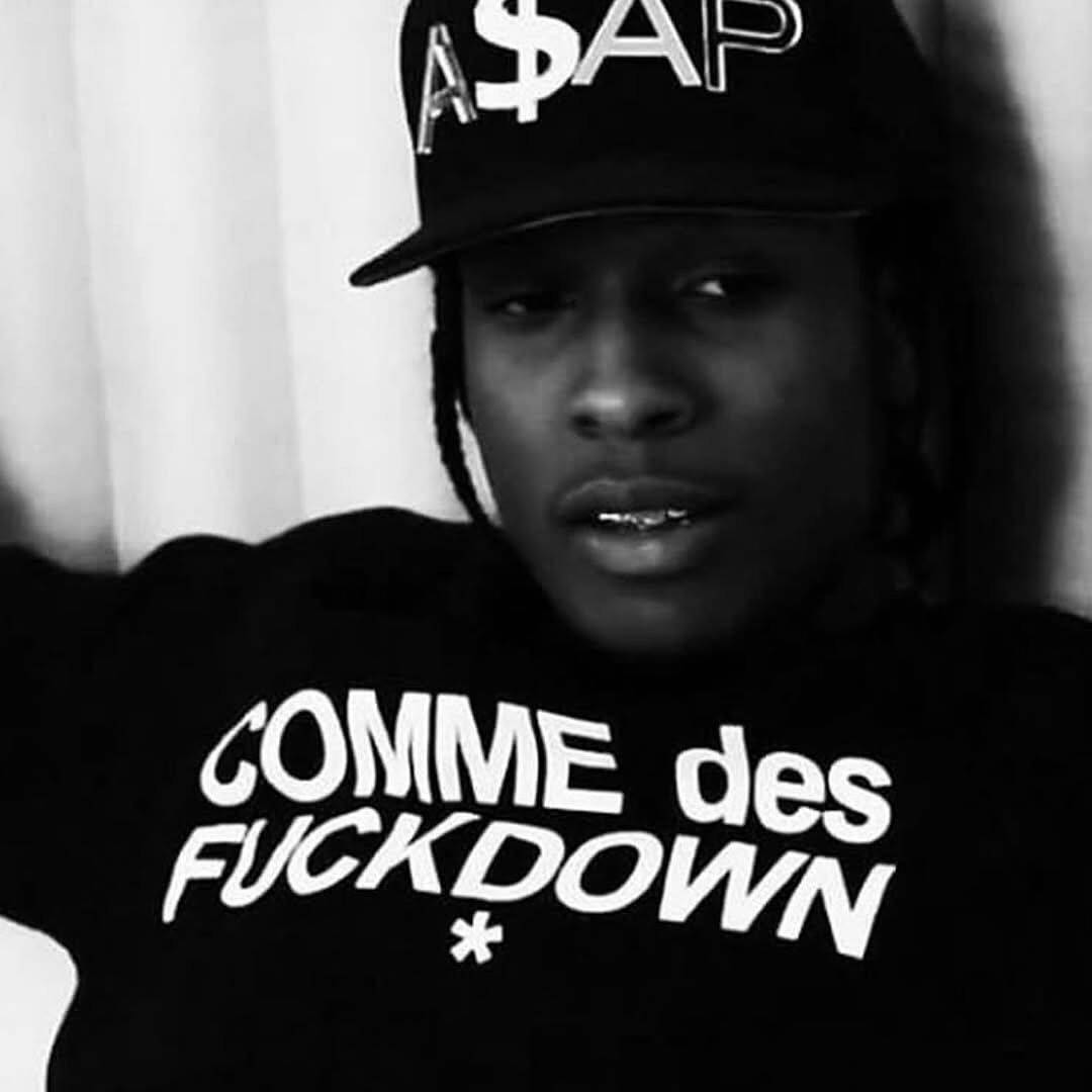 Foto de Perfil Preta do Asap Rocky Relaxando