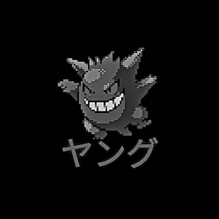 Foto de Perfil Preta do Pokémon Gengar
