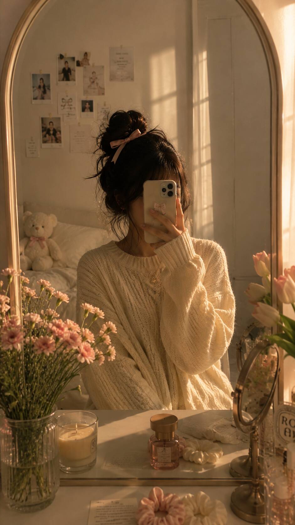 Foto de Perfil Aesthetic com Luz Suave e Estilo Confortável