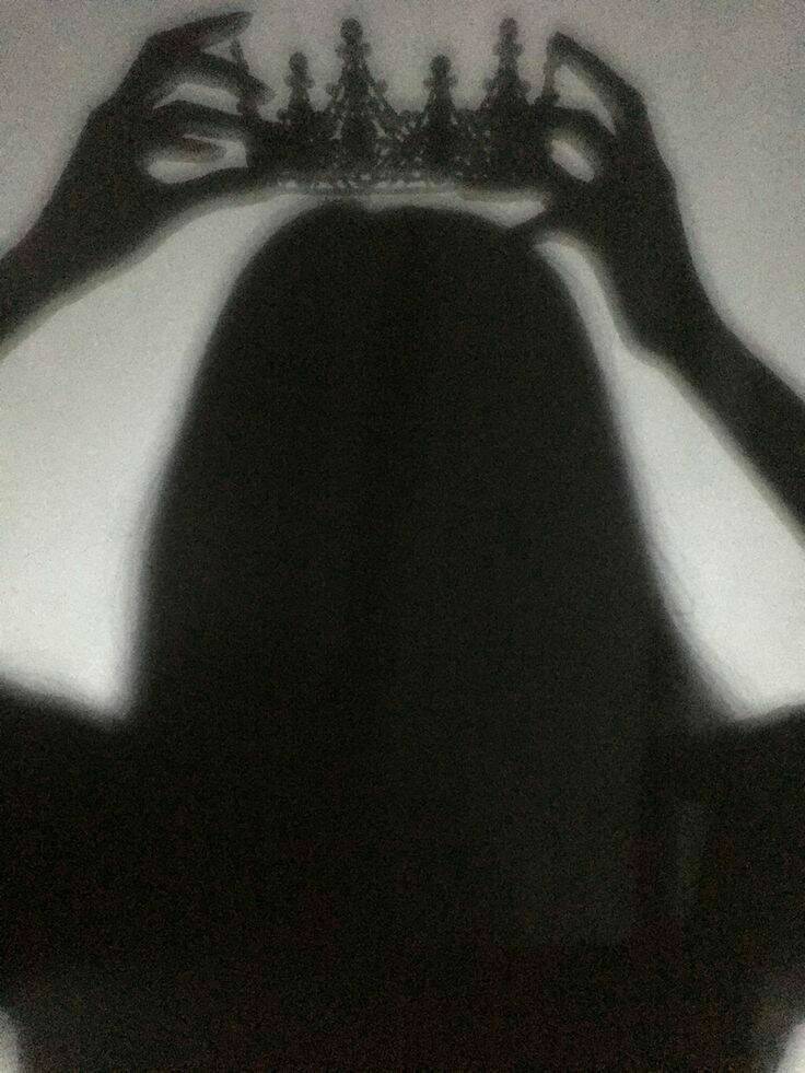 Aesthetic Silhouette with Crown Pfp Profile Picture