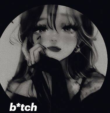 Pfp Profile Picture for TikTok Black and White Drawing Style